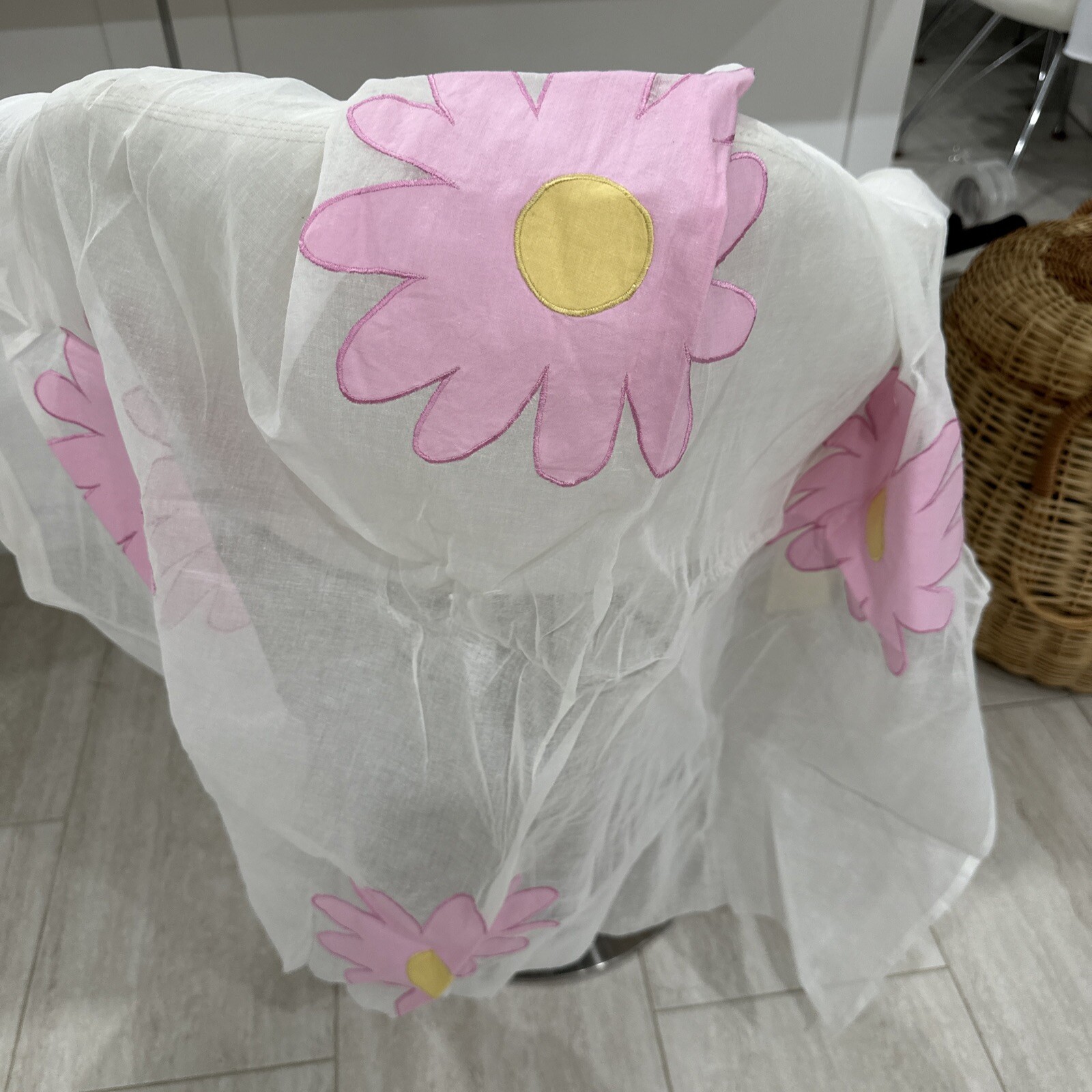 The Company Store Window Curtains 100% Cotton Vintage Beautiful 98”x42” 2 -pairs