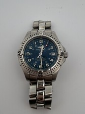 Breitling Colt Blue Dial Stainless Steel Chronometre Quartz Watch A74350 2
