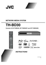 JVC TH-BD30 XV-THBD30 Home Theater System Owners Instruction Manual Reprint