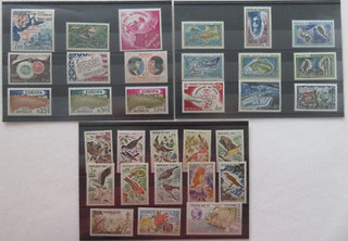 Monaco 1962 vollständiger postfrischer (MNH) Jahrgang
