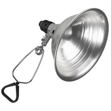 8.5" Aluminum Clamp Light - 150 Watt Max - Bulb Not Includ