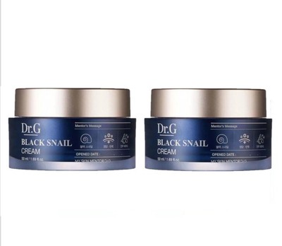 Dr.G Black Snail Cream 50mL X 2EA - Elasticity Nourishing Moisture Propolis