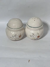 Vintage International China Marmalade Salt & Pepper Shakers Country Geese