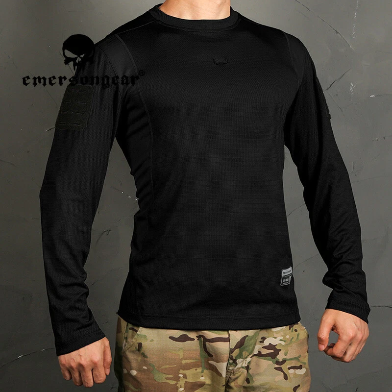 Camisetas tácticas Emersongear UMP hombres rana culturismo fitness ropa deportiva Foto 3 de 4