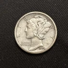 1928 Mercury Dime - XF/AU- 90% Silver Winged Liberty 10C B10