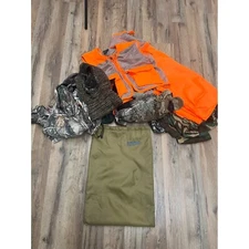 Hunting Bundle Men's XL Women's M – Camo Gear Gloves Vest Shirt Pants + Extras