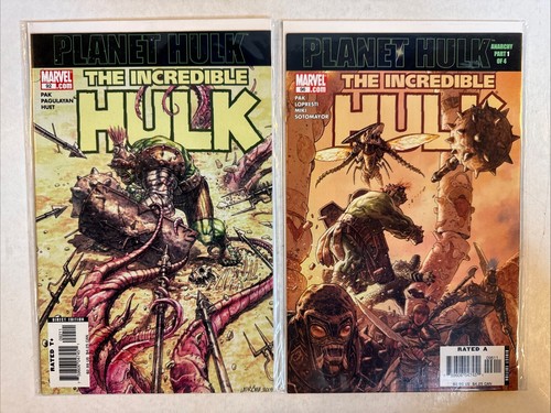 The Incredible Hulk PLANET HULK #92,96-97, 99, 100-113 World War Hulk 2006-2008 - Picture 2 of 10