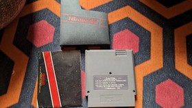 Super Mario Bros Duck Hunt Nintendo NES Original Authentic Game & Manual!