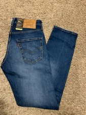 LEVI'S PREMIUM 502 REGULAR TAPER FIT FLEX STRETCH JEAN 28X32 RT$89 NWT 0777 B9