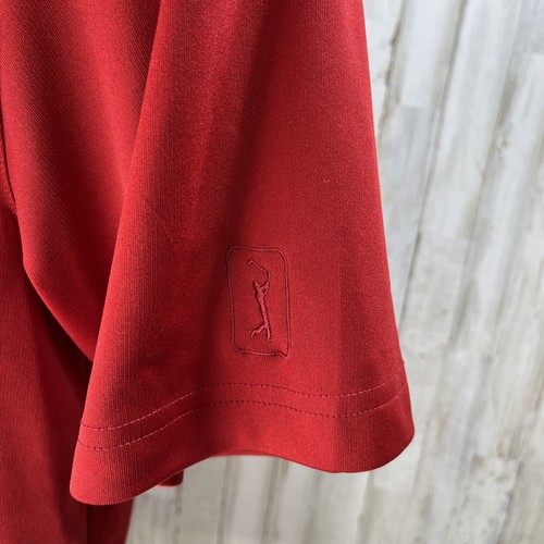 PGA Champions Tour Men's golf Polo Shirt Red Size XL EUC X11 - Picture 8 of 9