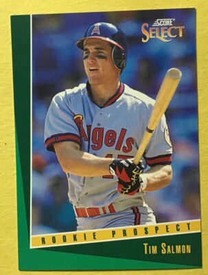 1993 Score Select Rookie Prospect Tim Salmon RC #339 Angels ROY FREE SHIPPING