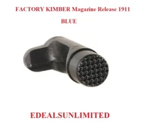 KIMBER MAG RELEASE BLUE fits COLT WILSON LES BROWN KIMBER NIGHTHAWK SIG ALL 1911
