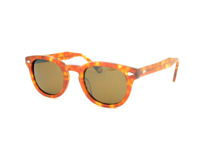 Sonnenbrille X-LAB 8004 Muscot Style Polarisiert Havanna Hellbraun