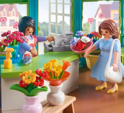 Playmobil Promo Pack Set 71807 Flower Shop with Flowers and Plants
