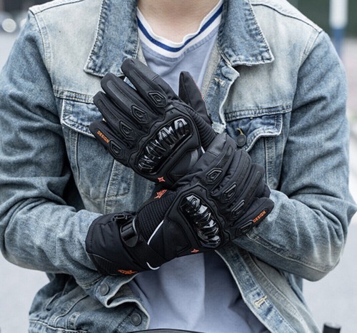 Winter Motorcycle Gloves for Men Women Cold Weather Waterproof ATV Riding Gloves - Picture 13 of 17