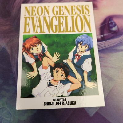 Neon Genesis Evangelion Part 2 Graffiti 1 Shinji, Rei & Asuka GR1