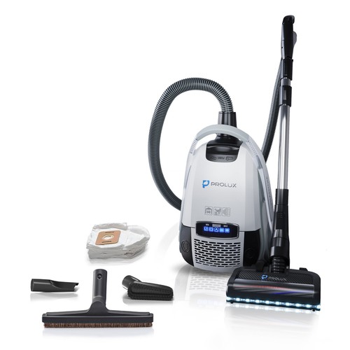 DEMO Prolux Phantom Canister Vacuum Cleaner with Wessel Werk EBK250 Power Nozzle