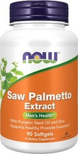 Supplements, Saw Palmetto Extract With Pumpkin Seed Oil And Zinc, Men's Heal