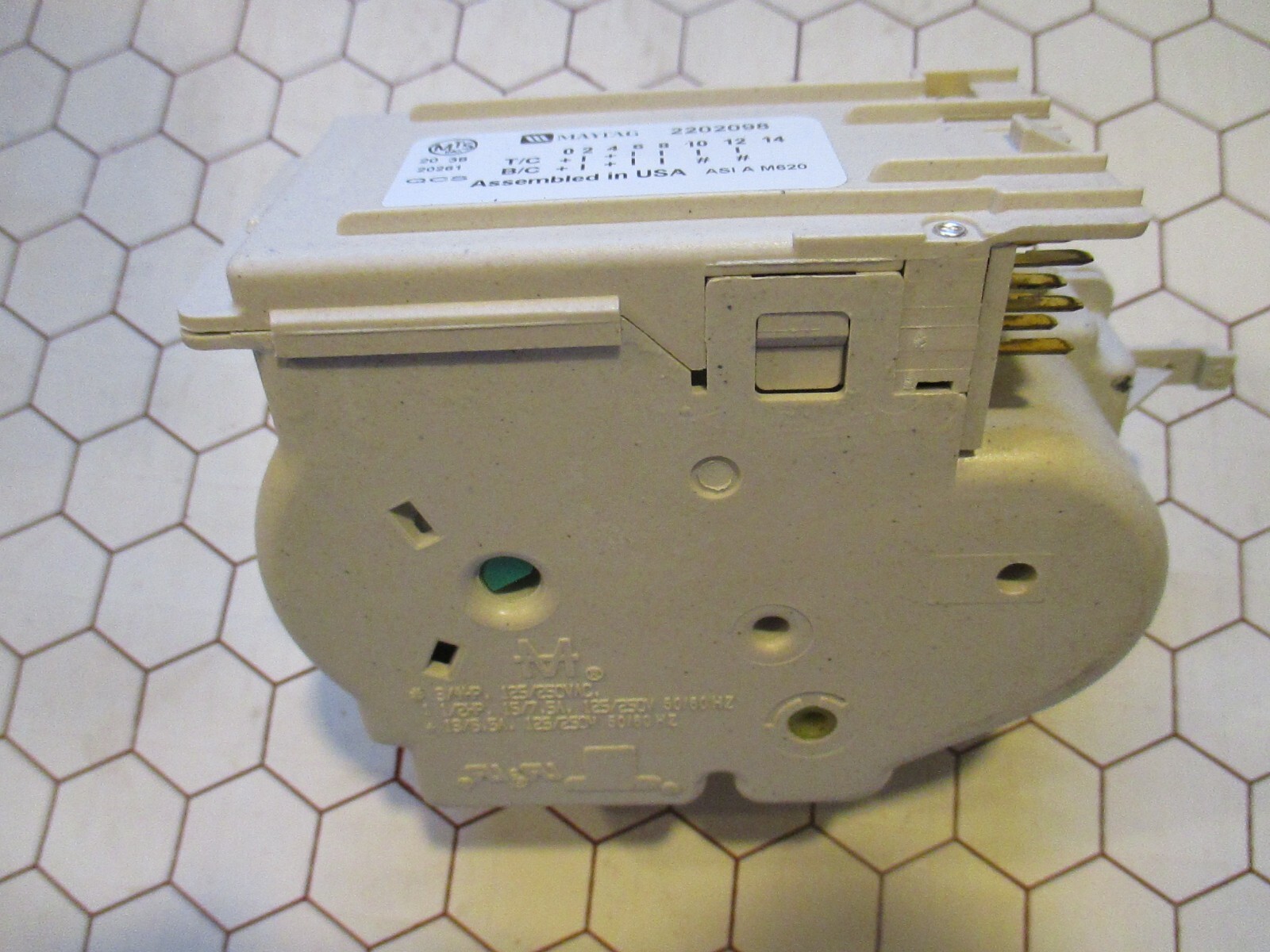OEM Whirlpool Washing Machine Timer WP21002232 21002232 for sale  