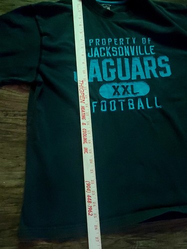 Jacksonville Jaguars NFL Gridiron Classic Reebok T-Shirt Medium Embroidered - Picture 7 of 8