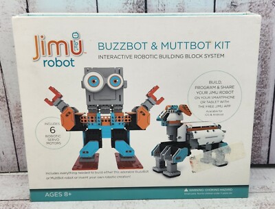 Jimu Robot Ubtech JR0602 Robotic Building Block Kit Kids Program ISO Android App