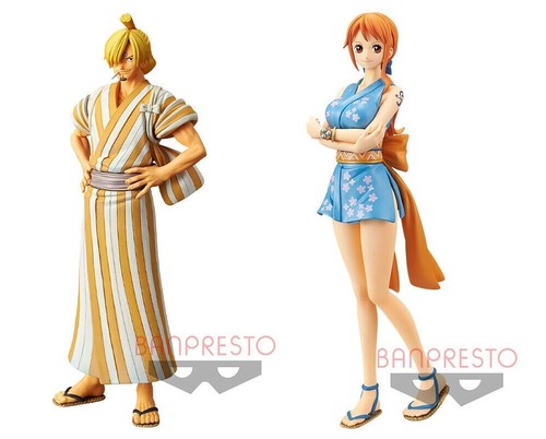 Banpresto One Piece Dxf Figure Wa No Kuni Sanji Nami Set Japan New F S Ebay