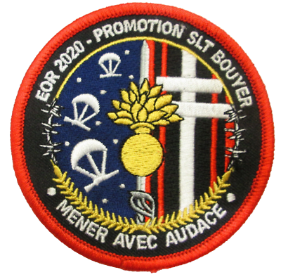 EOGN Promotion Sous Lieutenant BOUYER EOR 2020 Insigne