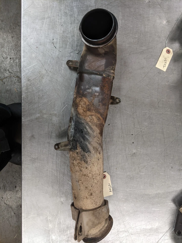 Tubo de salida de escape turbo de 2008 GMC Sierra 2500 HD 6,6 Duramax diésel Foto 3 de 4