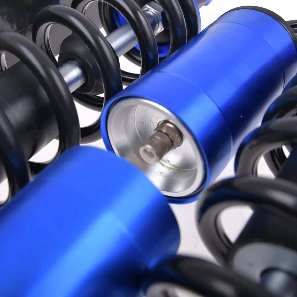 Federbeine 360mm. Gasstoßdämpfer pass.f. Simson S51 S50 S70 S83 SR50 TUNING Blau - Bild 3 von 4