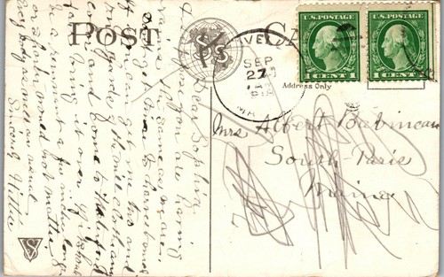 Portland Maine Östliche Promenade Straßenszene Postkarte DD1 - Bild 2 von 2