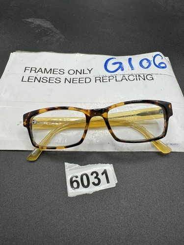 OGI EVOLUTION 3110 1440 TORTOISE / SUNFLOWER YELLOW EYEGLASSES 54-18-140mm Japan