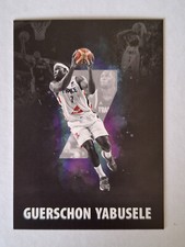 Guerschon Yabusele #7 Slam Deck Card Onyx 2024 Limited Edition France