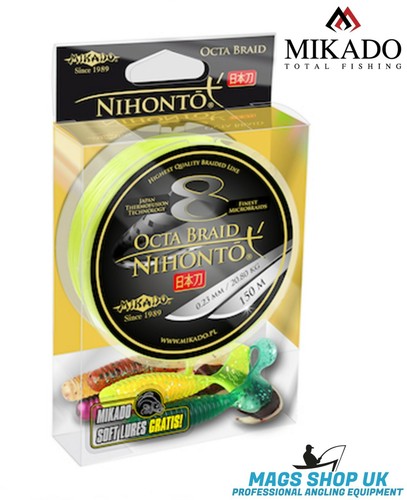MIKADO ""8 OCTA ZOPF NIHONTO"" 150 METER ANGELZOPFLINIE + KOSTENLOSE TWISTERKÖDER - Bild 4 von 5