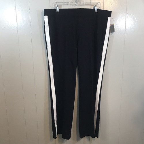 Ponte Knit Boot Cut Pull On Pants 
