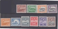 (F142-13) 1963 Antigua set of 10 stamps QEII 1/2c to 24c MH (M) (BL09) 