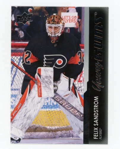 2021-22 Upper Deck Extended Series Felix Sandstrom Young Guns RC Flyers #725