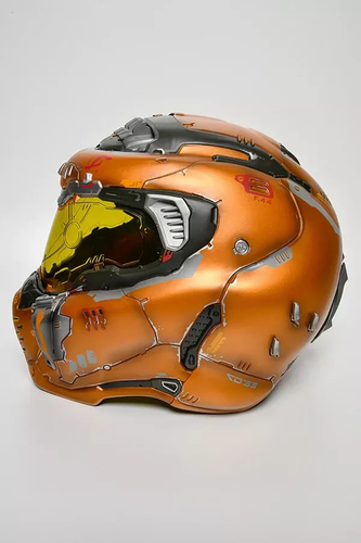 Doom Eternal Phobos Collector's Edition Helmet + Lights Figure Limited Run LRG - Picture 3 of 6