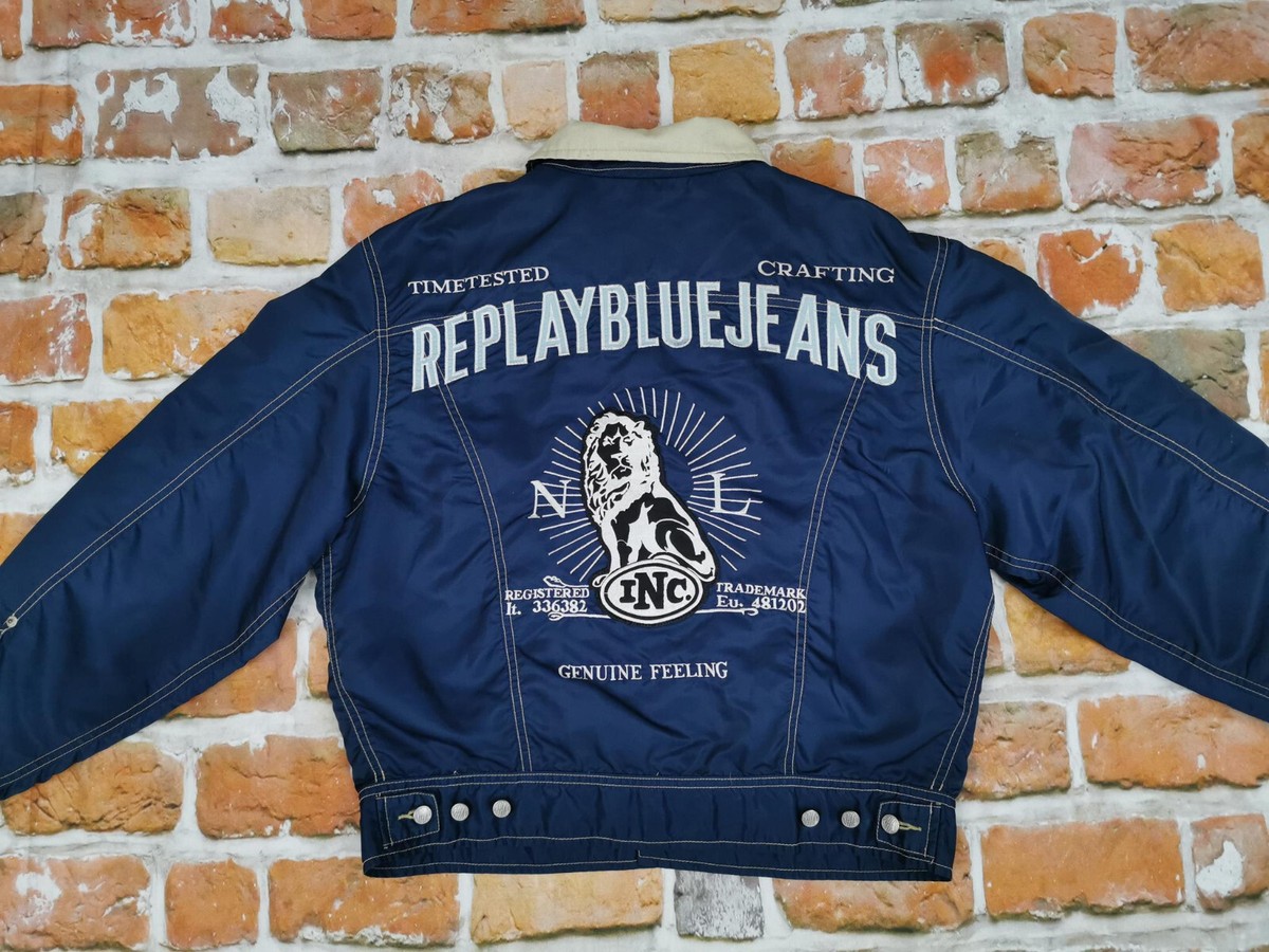 Jeansjacke Damen Replay Herren Jeansjacke Replay M9Z1 JACKET