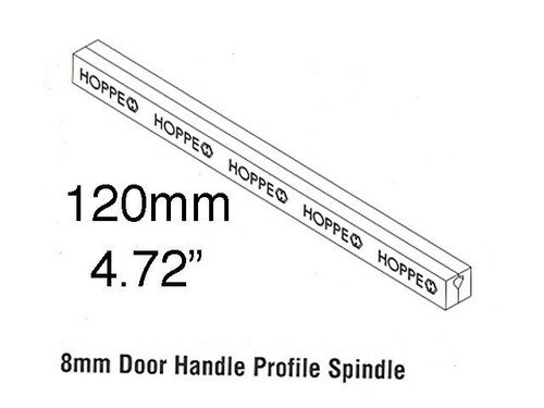 Hoppe Spindle For HLS 9000 Fits 1 3/4 inch Doors Split Shaft Spindle - Picture 2 of 3