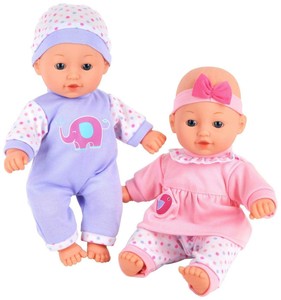 talking twin baby dolls
