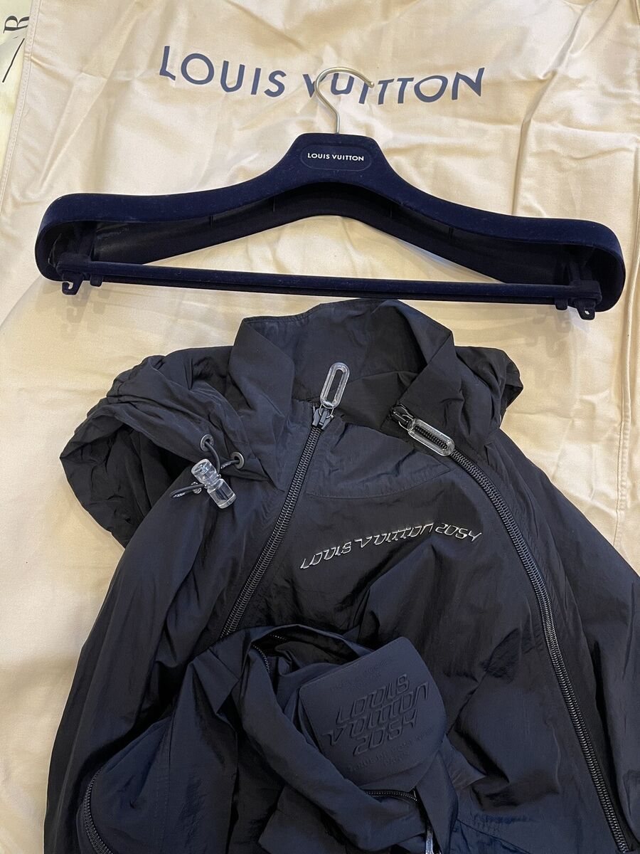 Louis Vuitton Mens 2054 Capsule Collection Black Hooded Louis Vuitton Mens 2054 Capsule Collection Black Hooded