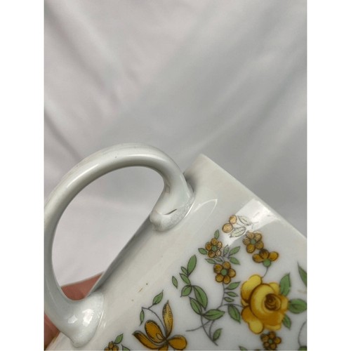 Set 4 tazzine da caffè vintage rosa floreale chintz made in Japan - Foto 8 di 8