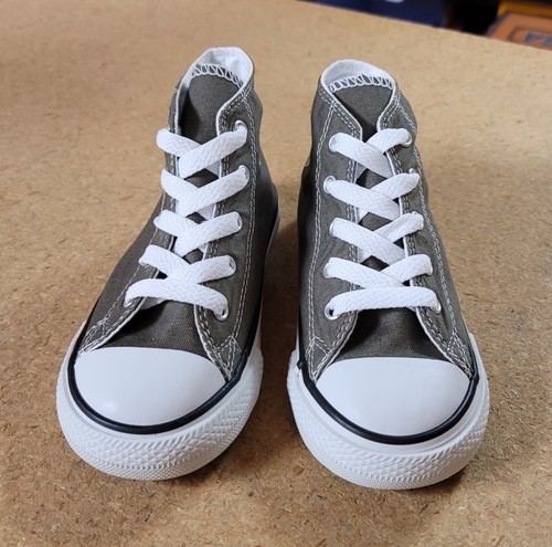 Converse Infant Toddler Chuck Taylor All Star SP IN Hi Charcoal 7J793 - Picture 3 of 5