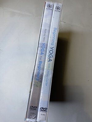 Ultimate Yoga For Beginners Gaiam DVD Collection Rodney Yee Chrissy  Carter