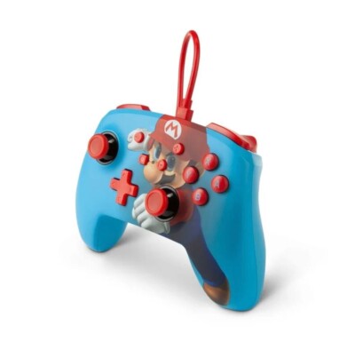Super Mario. Enhanced Wired Controller for Nintendo Switcg