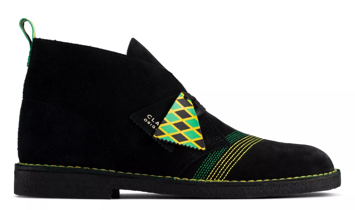 Clarks Desert Boot - Jamaica - Black Multi - 26155917 