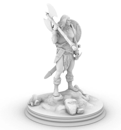 Conan the Valorious Resin Sculpture Statue Model Kit Unpainted/Unassembled - Picture 2 of 3