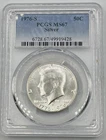 1976-S Kennedy Half Dollar Silver MS67 PCGS Blue Label