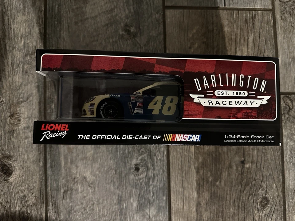 Jimmie Johnson Diecast Car Darlington 2015 1:24 NASCAR - Image 2 of 3