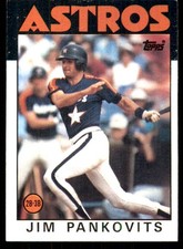 Jim Pankovits 1986 Topps #618 Houston Astros MLB READ FREE SHIPPING AutographDen